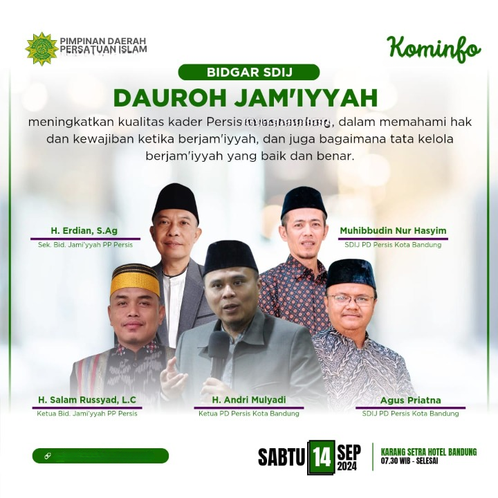 Dauroh Jamiyyah SDIJ PD PERSIS Kabupaten Pati